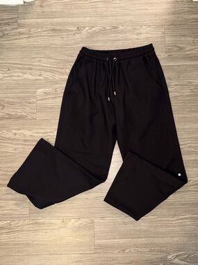 Benklark Off-Court Pleated Pants Textured Black Men’s Sz Large With Snaps